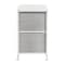 Flash Furniture White/Gray 2 Drawer End Table Storage Organizer WX-5L200-WH-GR-GG - alternate 6